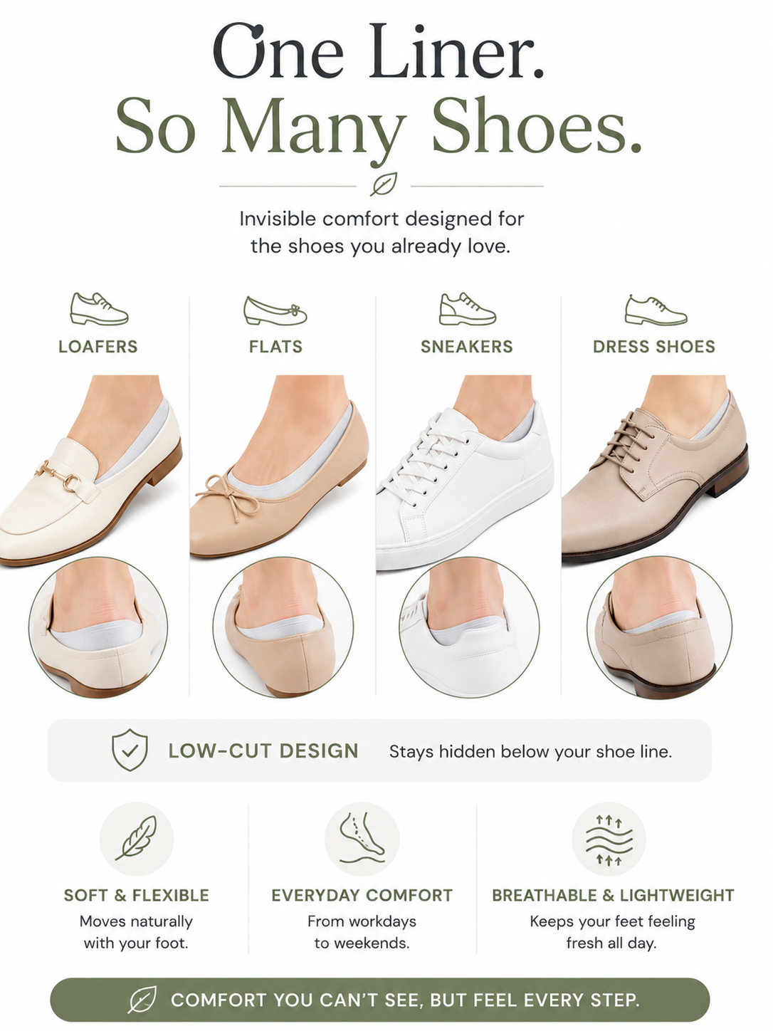 Nolvea™ No-Show Comfort Liners